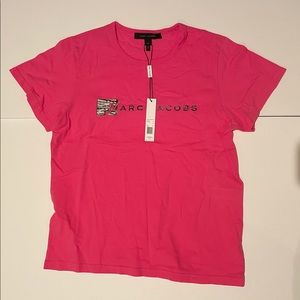 Marc Jacobs - MTV Pink Print Shirt Women’s Medium Brand New with Tags